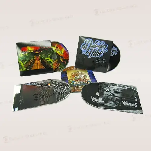 CD DVD Jackets With Logo
